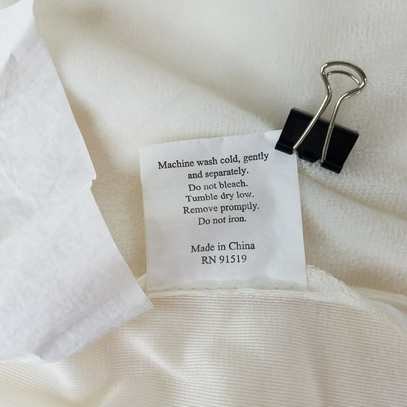 Madison Park Pillow Sham Tufted Off White Standard Medallion Cottage Style - Picture 9 of 10